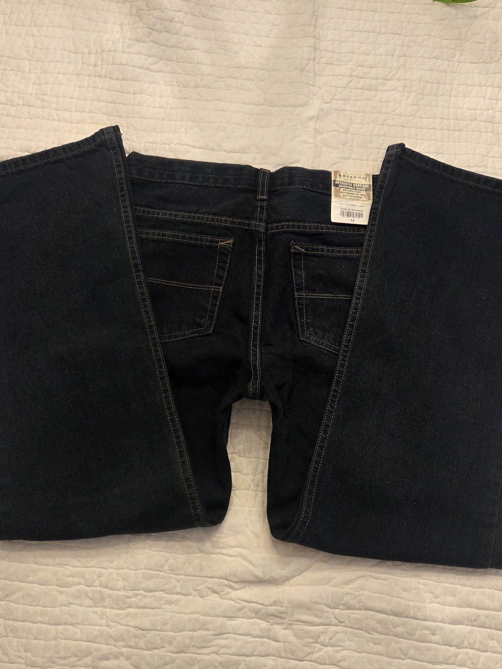 Arizona Jean Company Dark Indigo Bootcut Jeans Size 12